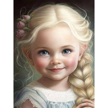 Load image into Gallery viewer, Diamond Painting - Full Square - little girl (30*40CM)
