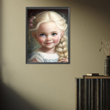 Load image into Gallery viewer, Diamond Painting - Full Square - little girl (30*40CM)
