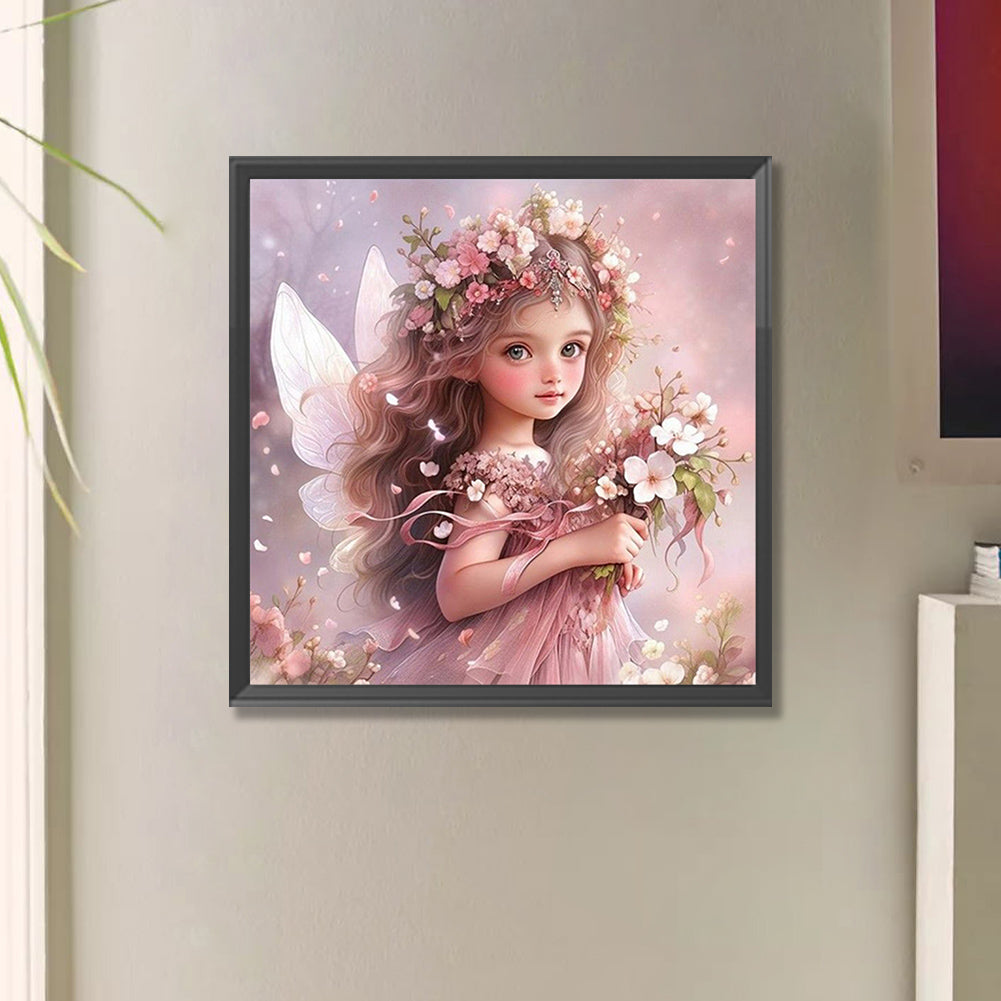 Diamond Painting - Full Square - butterfly fairy (50*50CM)
