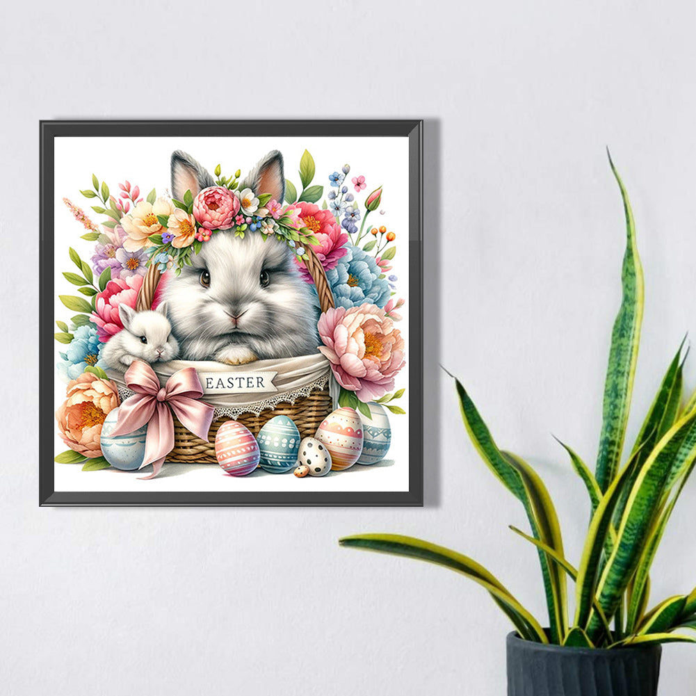 Diamond Painting - Full Square - easter bunny (40*40CM)