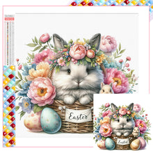 Load image into Gallery viewer, Diamond Painting - Full Square - easter bunny (40*40CM)
