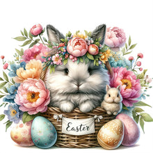 Load image into Gallery viewer, Diamond Painting - Full Square - easter bunny (40*40CM)
