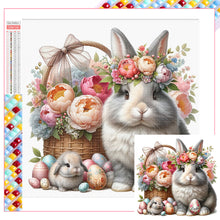 Load image into Gallery viewer, Diamond Painting - Full Square - easter bunny (40*40CM)
