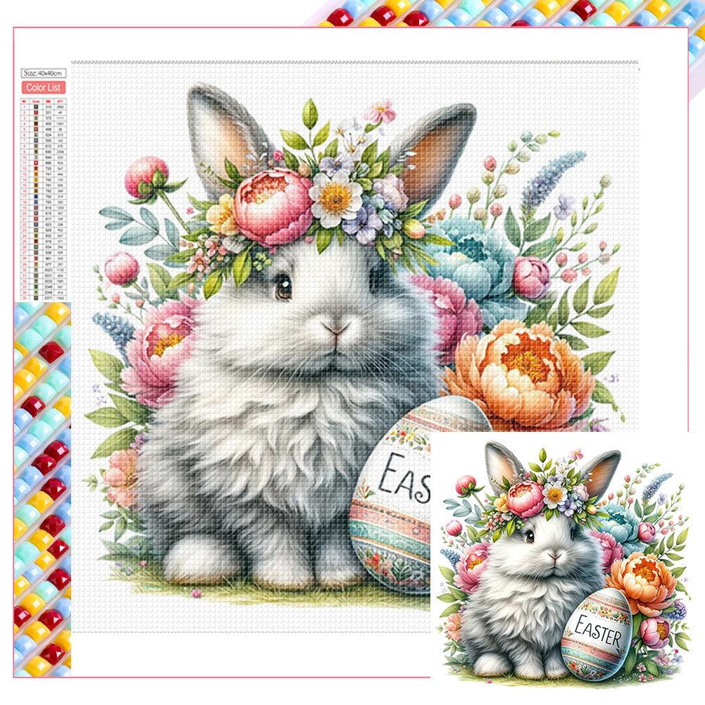 Diamond Painting - Full Square - easter bunny (40*40CM)