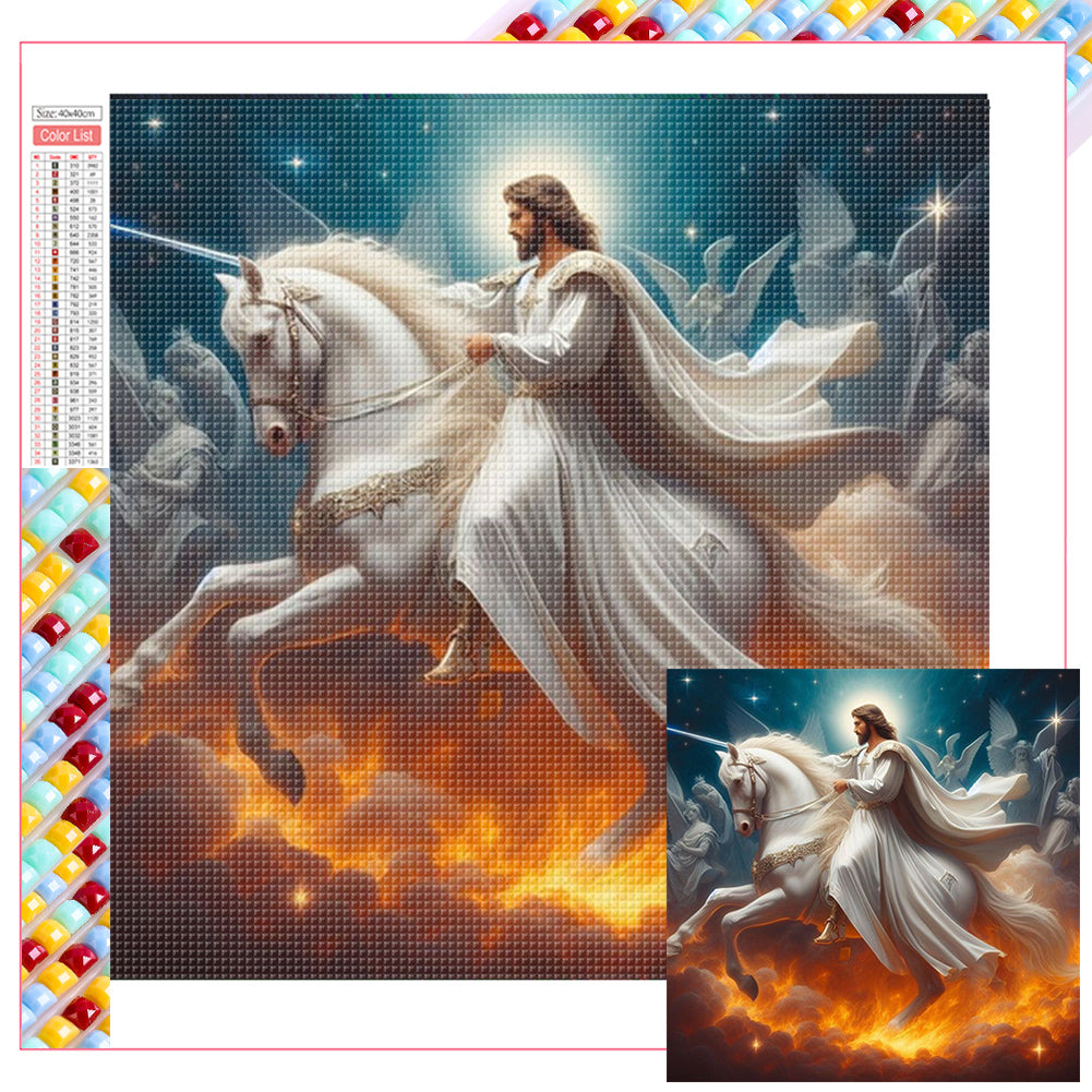 Diamond Painting - Full Square - Jesus (40*40CM)