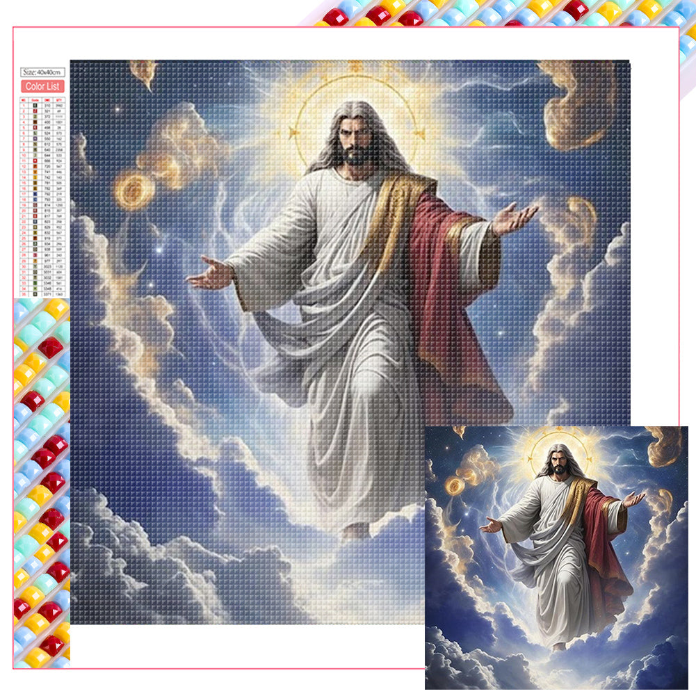 Diamond Painting - Full Square - Jesus (40*40CM)
