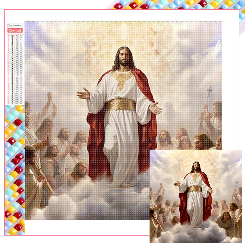 Diamond Painting - Full Square - Jesus (40*40CM)