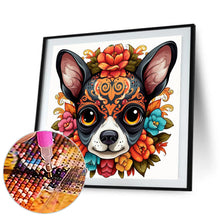 Load image into Gallery viewer, Diamond Painting - Full Round - Painted dog head (30*30CM)
