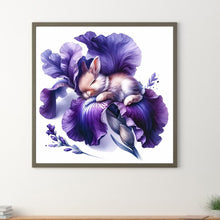 Load image into Gallery viewer, Diamond Painting - Full Round - budding rabbit (30*30CM)

