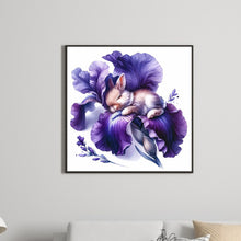 Load image into Gallery viewer, Diamond Painting - Full Round - budding rabbit (30*30CM)
