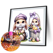 Load image into Gallery viewer, Diamond Painting - Full Round - cartoon bunny (30*30CM)
