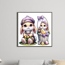 Load image into Gallery viewer, Diamond Painting - Full Round - cartoon bunny (30*30CM)
