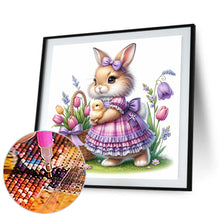Load image into Gallery viewer, Diamond Painting - Full Round - cartoon bunny (30*30CM)
