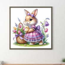 Load image into Gallery viewer, Diamond Painting - Full Round - cartoon bunny (30*30CM)
