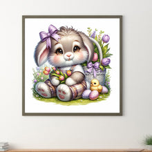 Load image into Gallery viewer, Diamond Painting - Full Round - cartoon bunny (30*30CM)

