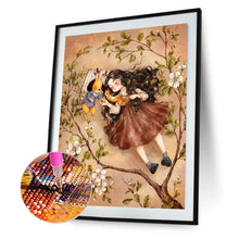 Load image into Gallery viewer, Diamond Painting - Full Round - girl (30*40CM)
