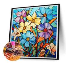 Load image into Gallery viewer, Diamond Painting - Full Round - Glass art colorful daffodils (30*30CM)
