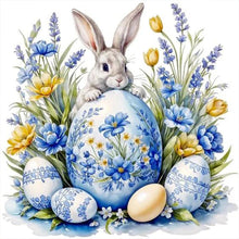 Load image into Gallery viewer, Diamond Painting - Full Round - easter bunny (30*30CM)
