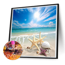 Load image into Gallery viewer, Diamond Painting - Full Round - beach starfish (30*30CM)
