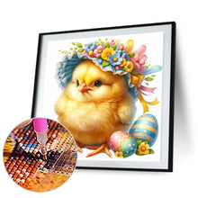 Load image into Gallery viewer, Diamond Painting - Full Round - easter chick (30*30CM)
