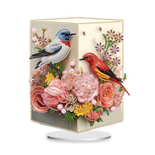 Load image into Gallery viewer, Acrylic Bird Flower Vase Desktop Diamond Painting Art Kits for Home Office Decor
