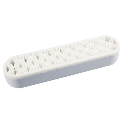 Diamond Painting Pen Holder Cosmetic Storage Box Desktop Brush Holder (White)