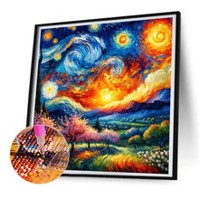 Load image into Gallery viewer, Diamond Painting - Full Round - The scenery through Van Gogh&#39;s eyes (30*30CM)
