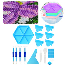 Load image into Gallery viewer, Diamond Painting Tool Accessory Tray Kit with Brush Spoon Pen Glue Clay (Set 1)
