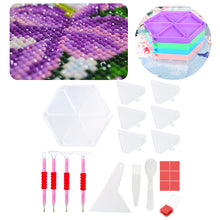 Load image into Gallery viewer, Diamond Painting Tool Accessory Tray Kit with Brush Spoon Pen Glue Clay (Set 1)
