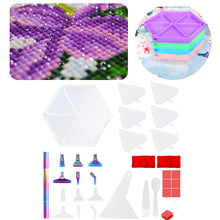 Load image into Gallery viewer, Diamond Painting Tool Accessory Tray Kit with Brush Spoon Glue Clays (Set 3)
