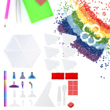 Load image into Gallery viewer, Diamond Painting Tool Accessory Tray Kit with Brush Spoon Glue Clays (Set 3)
