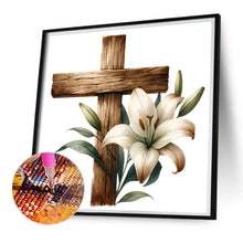 Load image into Gallery viewer, Diamond Painting - Full Square - cross lily (40*70CM)
