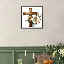 Load image into Gallery viewer, Diamond Painting - Full Square - cross lily (40*70CM)
