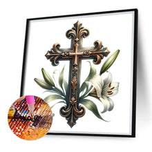 Load image into Gallery viewer, Diamond Painting - Full Square - cross lily (40*70CM)
