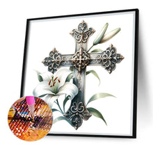 Load image into Gallery viewer, Diamond Painting - Full Square - cross lily (30*30CM)
