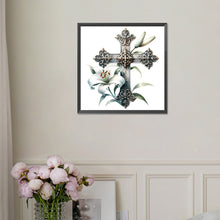 Load image into Gallery viewer, Diamond Painting - Full Square - cross lily (30*30CM)
