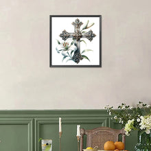 Load image into Gallery viewer, Diamond Painting - Full Square - cross lily (30*30CM)
