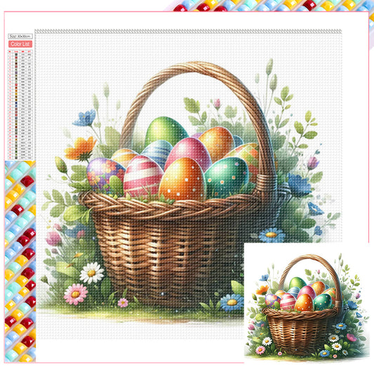 Diamond Painting - Full Square - Easter Egg (30*30CM)