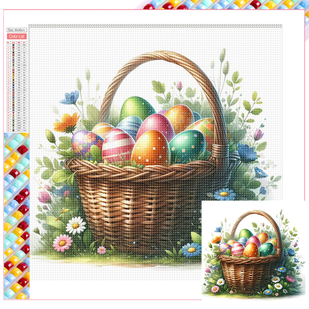 Diamond Painting - Full Square - Easter Egg (30*30CM)