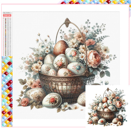 Diamond Painting - Full Square - Easter Egg (30*30CM)
