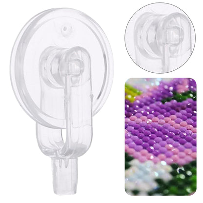 5 Pcs Diamond Paintng Art Wheel with 2Pcs Diamond Painting Glue Clay (White)