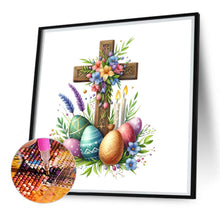 Load image into Gallery viewer, Diamond Painting - Full Square - easter cross (30*30CM)
