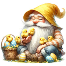 Load image into Gallery viewer, Diamond Painting - Full Square - Easter gnomes and animals (30*30CM)
