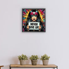 Load image into Gallery viewer, Diamond Painting - Full Round - dark girl (30*30CM)
