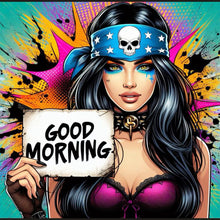 Load image into Gallery viewer, Diamond Painting - Full Round - dark girl (30*30CM)

