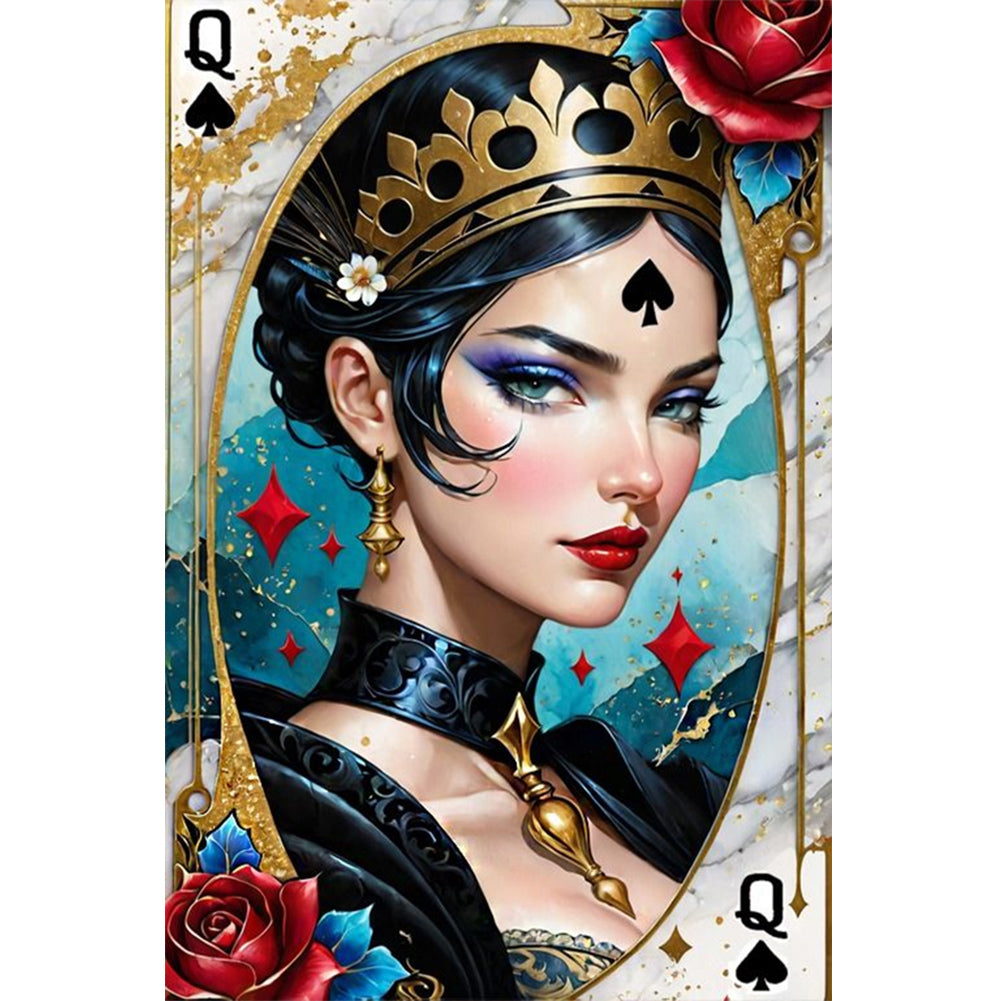 Diamond Painting - Full Round - JQK Poker Characters (40*60CM)