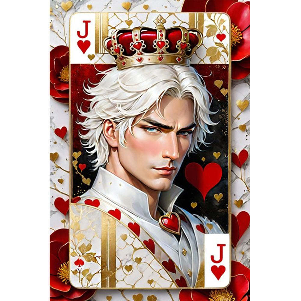 Diamond Painting - Full Round - JQK Poker Characters (40*60CM)