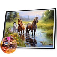 Load image into Gallery viewer, Diamond Painting - Full Square - horse (40*50CM)
