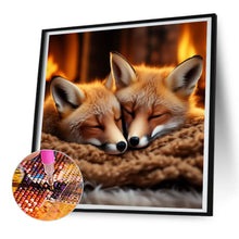 Load image into Gallery viewer, Diamond Painting - Full Round - fox (30*30CM)
