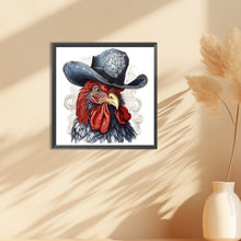 Load image into Gallery viewer, Diamond Painting - Full Round - Rooster (30*30CM)
